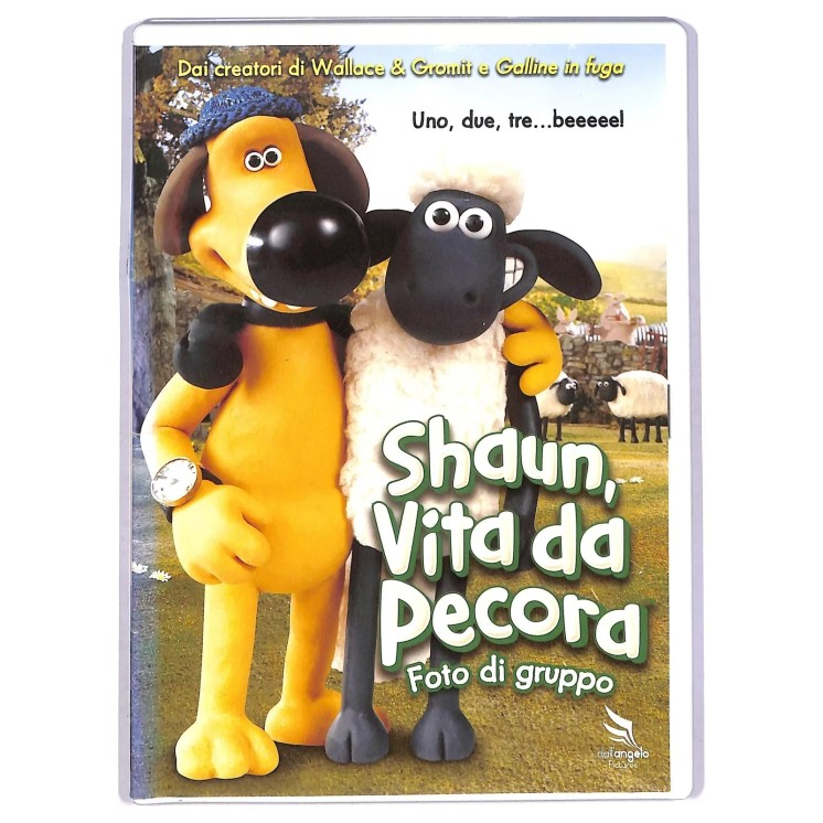 DVD Shaun vita da pecora foto di gruppo ITA usato ed. Dall'Angelo Pictures B79