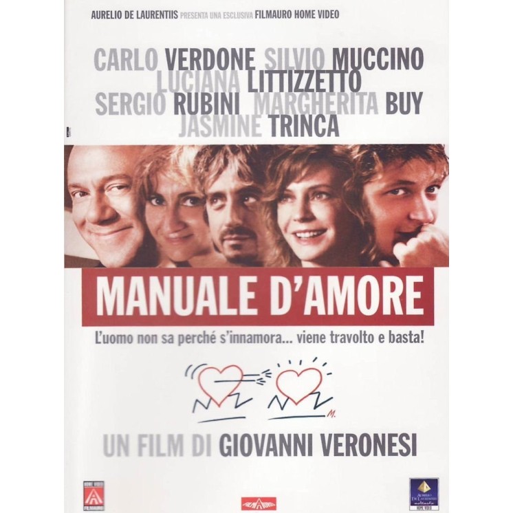 DVD Manuale d'amore ITA usato ed. Filmauro B79