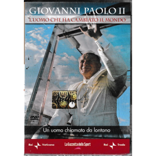 DVD Giovanni Paolo II uomo chiamato lontano ITA nuovo EDIT. ed. Gazzetta B79