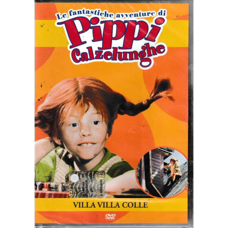 DVD Avventure Pippi Calzelunghe 1 villa colle ITA nuovo EDIT. ed. Planeta B79
