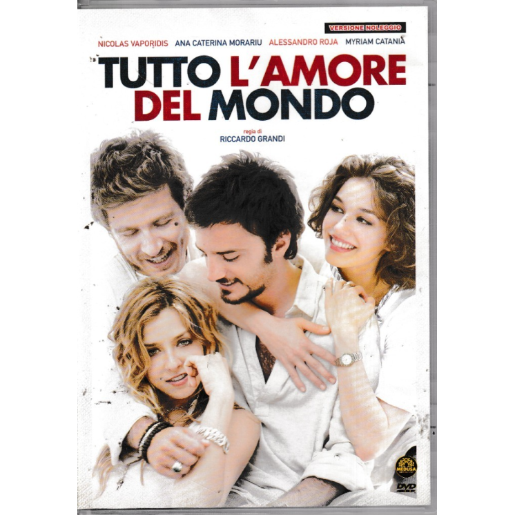 DVD Tutto l'amore del mondo ITA usato ed. Medusa B79