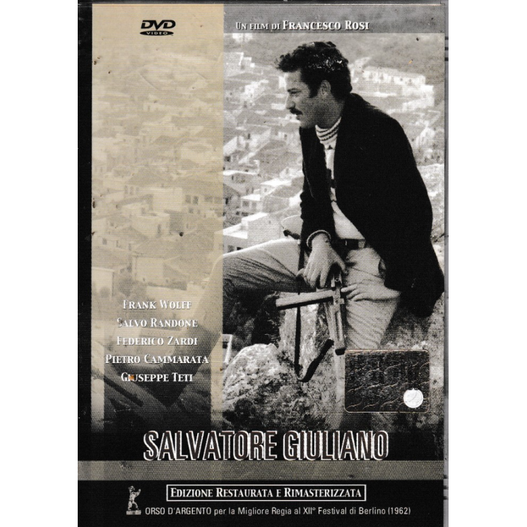 DVD Salvatore Giuliiano ed. restaurata ITA usato ed. 20th Century Fox B79
