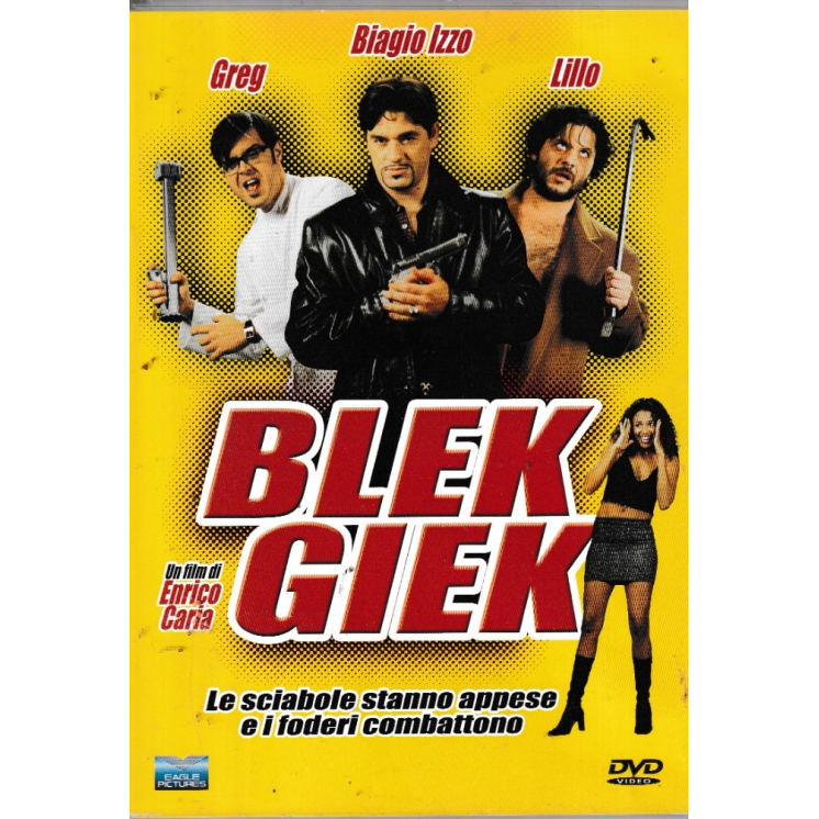 DVD Blek giek ITA usato ed. Eagle Pictures B79