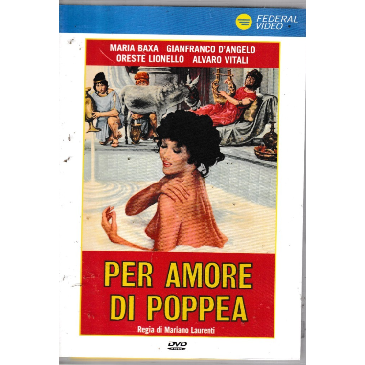 DVD Per amore di Poppea ITA usato ed. Federal Video B79