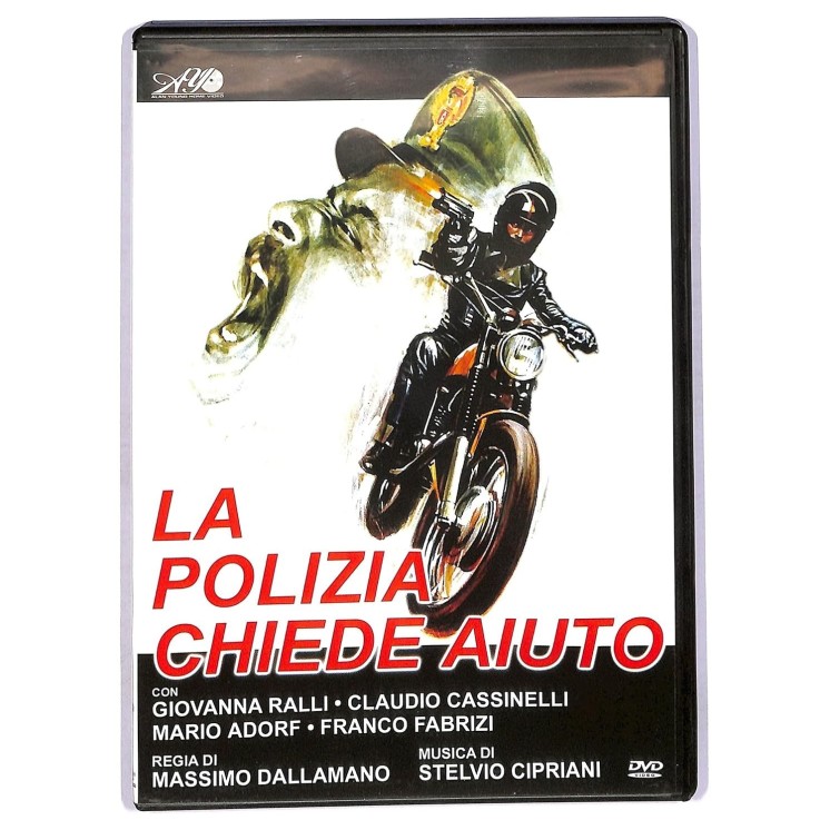 DVD La polizia chiede aiuto ITA usato EDITORIALE ed. Alan Young Home Video B79