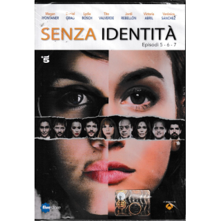 DVD Senza identità ep. 5-6-7 ITA nuovo EDIT. ed. Five Store B62