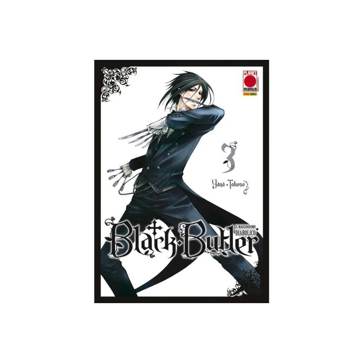 Black Butler  3 di Yana Toboso V ristampa NUOVO ed. Panini Comics
