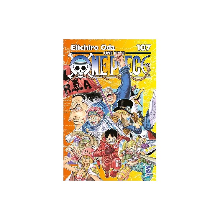 One Piece New Edition 107 di Eiichiro Oda NUOVO ed. Star Comics