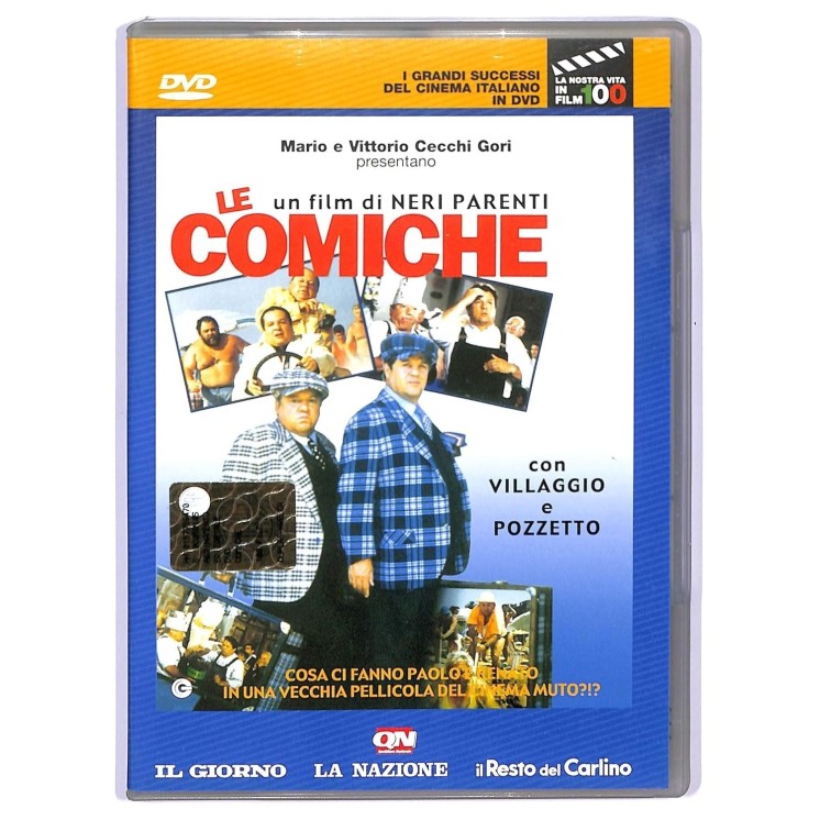DVD Le comiche ITA usato EDITORIALE ed. Il Messaggero B76