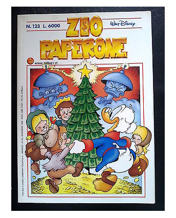 Zio Paperone n. 123 di Carl Barks ed. Walt Disney
