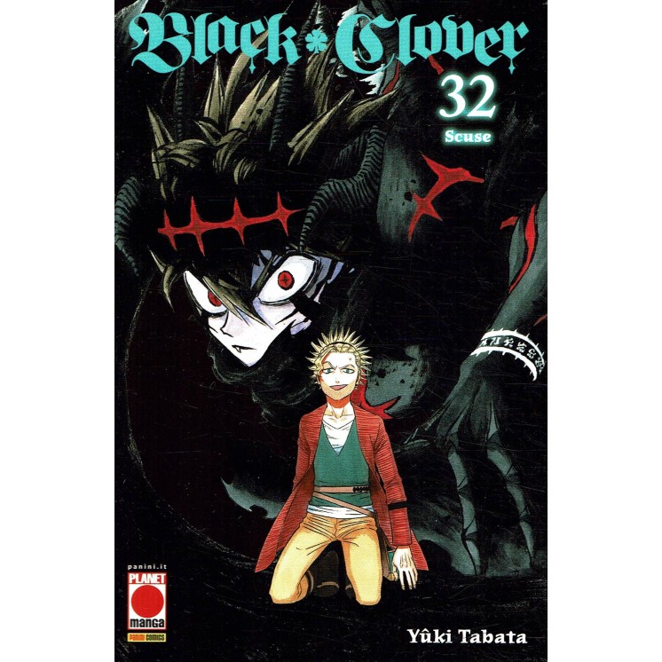 Black Clover 32 di Yuki Tabata RISTAMPA NUOVO ed. Panini Comics