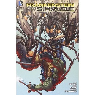 Dc dark 12 : Frankestein agente S. H. A. D. E. 2 di Lemire ed. Lion SU34