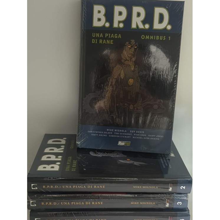 B.P.R.D. piaga di rane serie completa 1/4 di Mignola NUOVO ed. Magic Press FU21
