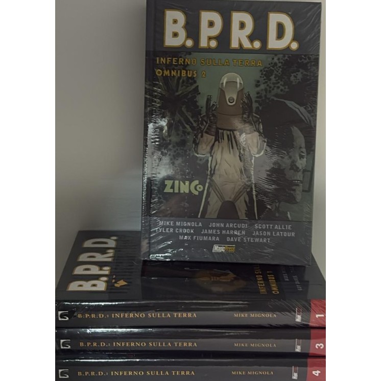 B.P.R.D. Inferno sulla terra 1/4 di Mignola NUOVO ed. Magic Press FU29