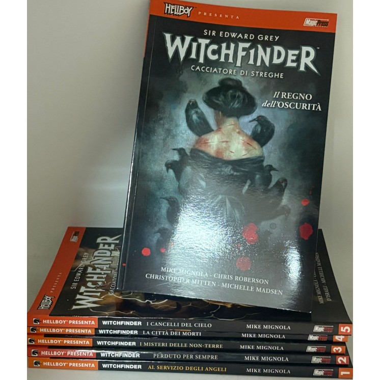 Witchfinder serie COMPLETA 1/6 di Mignola NUOVO ed. Magic Press FU59