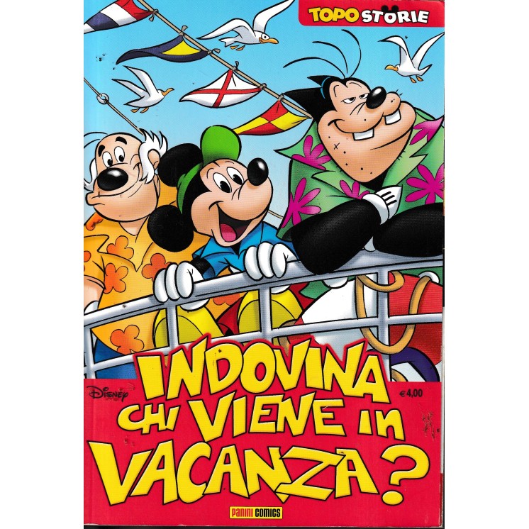 Topostorie  4 : indovina chi viene in vacanza ed. Panini BO14