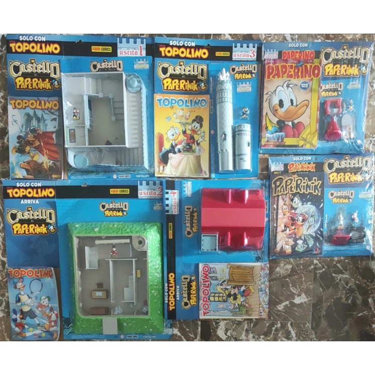 Castello Paperinik COMPLETO 1/6 NUOVO ed. Panini Comics FU60