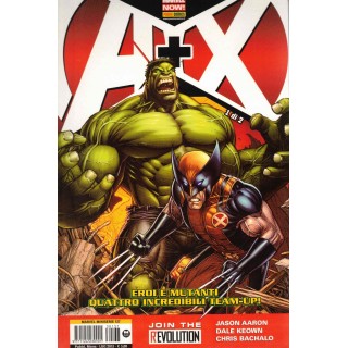 Marvel Miniserie 137-138 A+X saga COMPLETA 1/2 di Aaron ed. Panini SU70