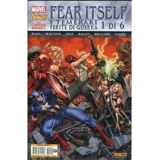 Marvel world 9/14 saga COMPL. Fear itself templari ferite 1/6 ed. Panini SU70