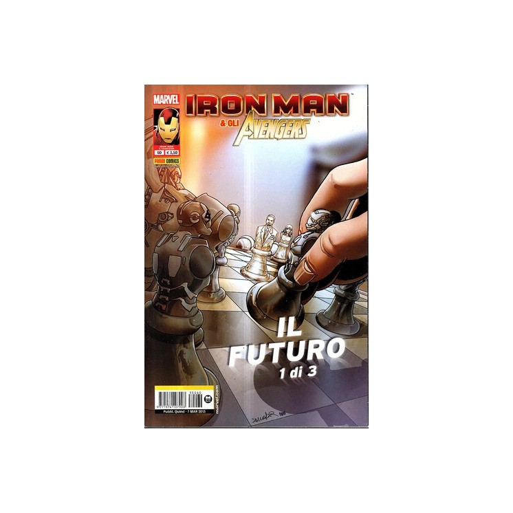 Iron Man e gli Avengers 60/62 saga COMPLETA 1/3 il futuro ed. Marvel SU68