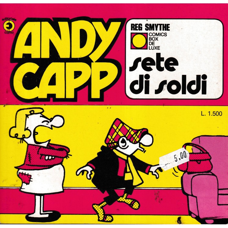 Comics Box 53 : Andy Capp sete di soldi di Smythe ed. Corno BO12