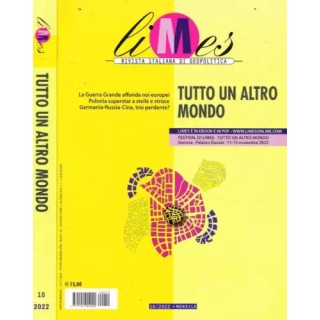 Limes rivista di geopolitica 10 tutto un altro mondo ed. Limes A28
