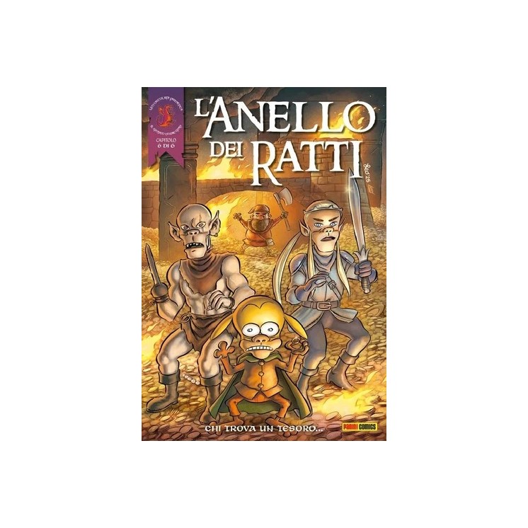 Il mondo di Ratman 6 l'anello dei ratti di Ortolani NUOVO ed. Panini Comics SU31