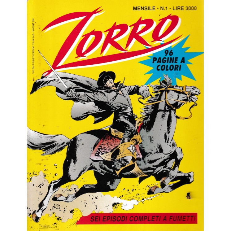 Zorro 1 ed. Disney BO11