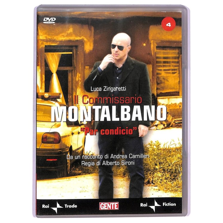 DVD Il commissario Montalbano 4 par condicio ITA usato EDITORIALE ed. Rai B63