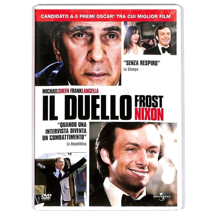DVD Il duello Frost Nixon ITA usato ed. Universal B65
