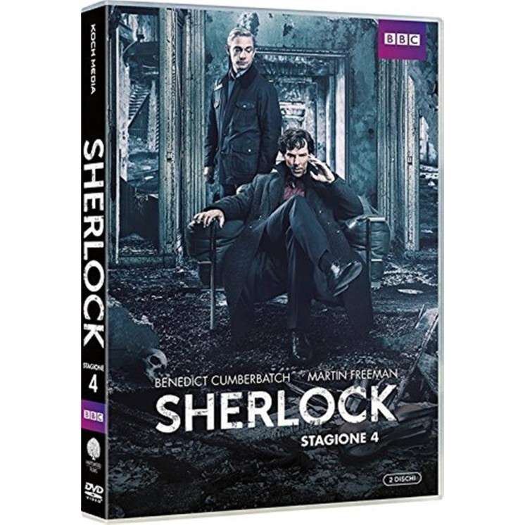 DVD Sherlock stagione 4 due dischi ITA usato ed. BBC B65