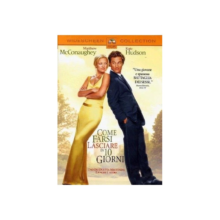 DVD Come farsi lasciare in 10 giorni ITA usato ed. Paramount B70
