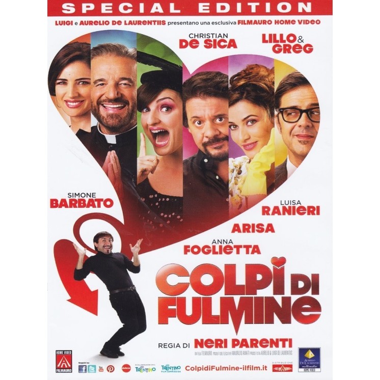 DVD Colpi di fulmine special edition ITA usato ed. Filmauro B64