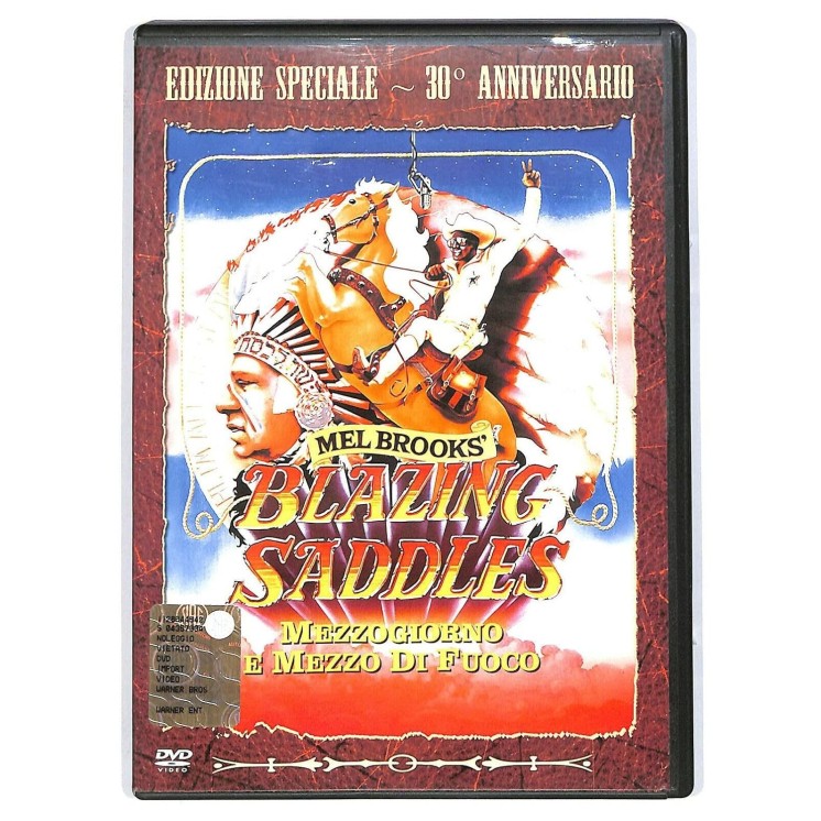 DVD Blazing saddles edizione speciale ITA usato ed. Warner Bros B70