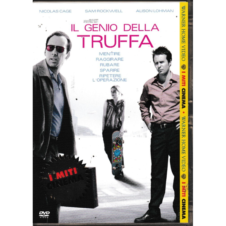 DVD Il genio della truffa ITA usato ed. Warner Bros B70