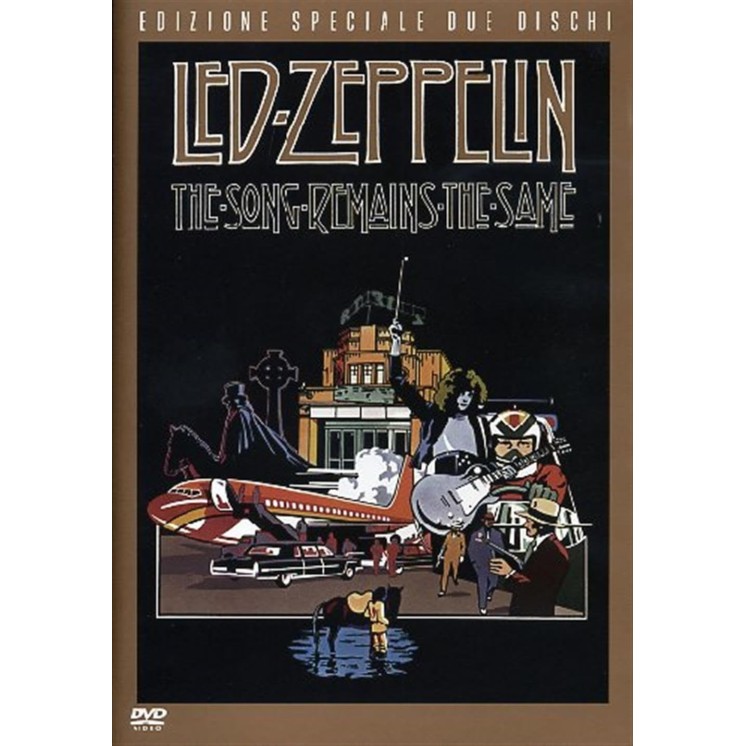 DVD Led Zeppelin teh song remains the same ITA usato ed. Warner Bros B67