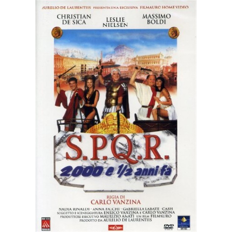 DVD S. P. Q. R. 2000 e 1/2 anni fa ITA usato ed. Filmauro B79
