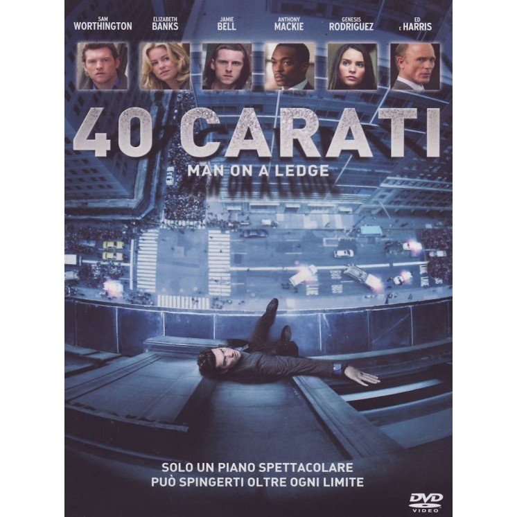 DVD 40 carati man on a ledge ITA usato ed. Eagle Pictures B79