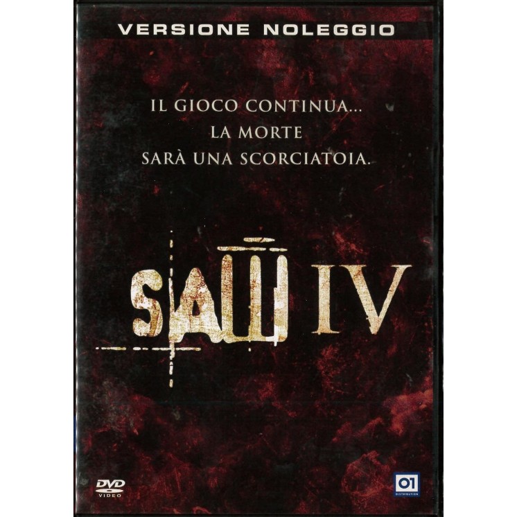 DVD Saw IV versione noleggio ITA usato ed. 01 Distribution B54