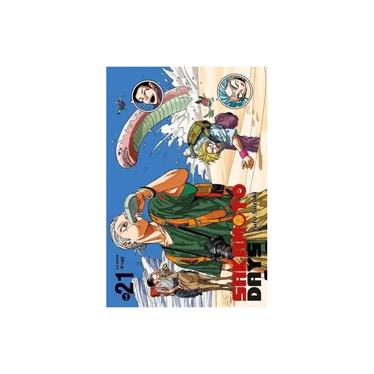 Sakamoto Days 21 VARIANT di Yuto Suzuki NUOVO ed. Panini Comics