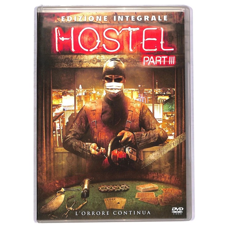 DVD Hostel part III edizione integrale ITA usato ed. Sony Pictures B52