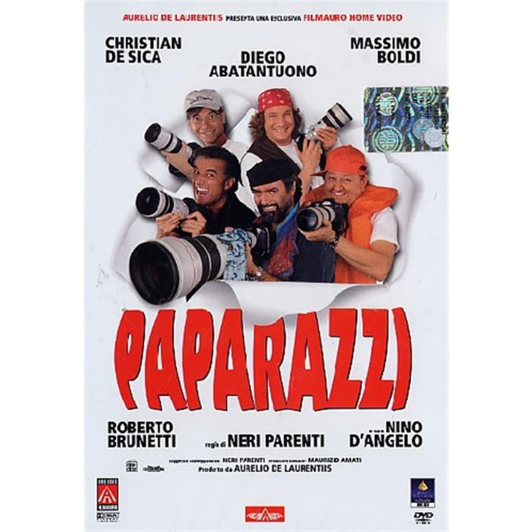DVD Paparazzi ITA usato ed. Filmauro B56