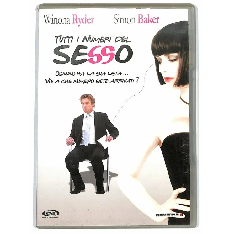 DVD Tutti i numeri del sesso ITA usato ed. Moviemax B78