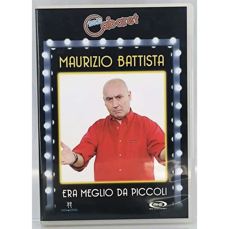 DVD Era meglio da piccoli Maurizio Battista ITA usato ed. Mhe B78
