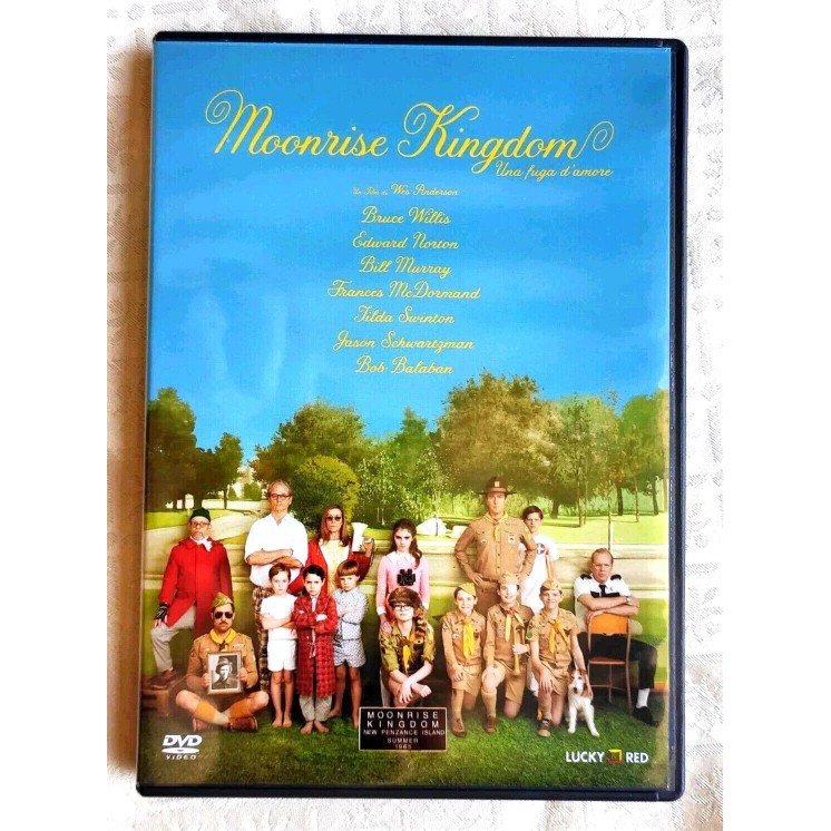 DVD Moonrise Kingdom ITA usato ed. Lucky Red B78