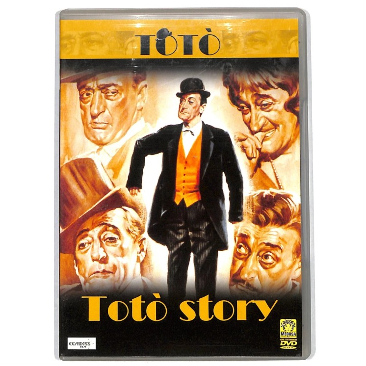 DVD Totò story ITA usato ed. Medusa B77