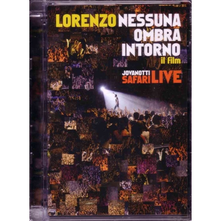 DVD Lorenzo Safari live nessuna ombra intorno jewell box ITA usato B77