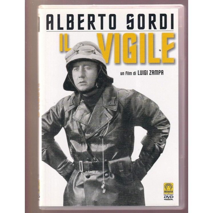 DVD Il vigile con Alberto Sordi ITA usato ed. Medusa B43