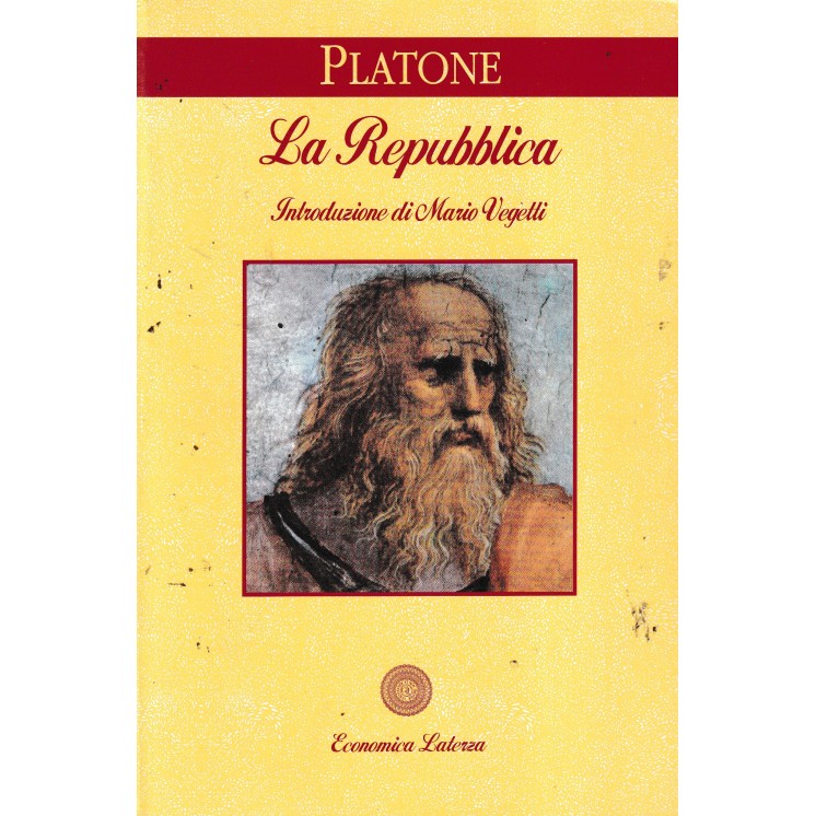 Platone : la repubblica BROSSURATO ed. Laterza A39