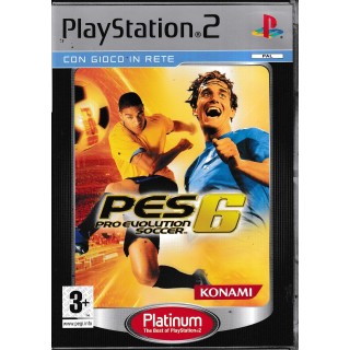 VIDEOGIOCO Playstation 2 PES pro evolution soccer 6 ITA usato ed. Konami B59 VIDEOGIOCO Playstation 2 PES pro evolution soccer 6 ITA usato ed. Konami B59
